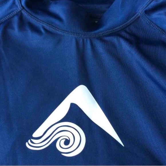 EUC Kanu Surf Royal Blue Rash Guard XXL Long Sleeve - Picture 2 of 4